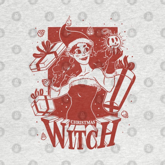 Christmas Witch - Red by Studio Mootant